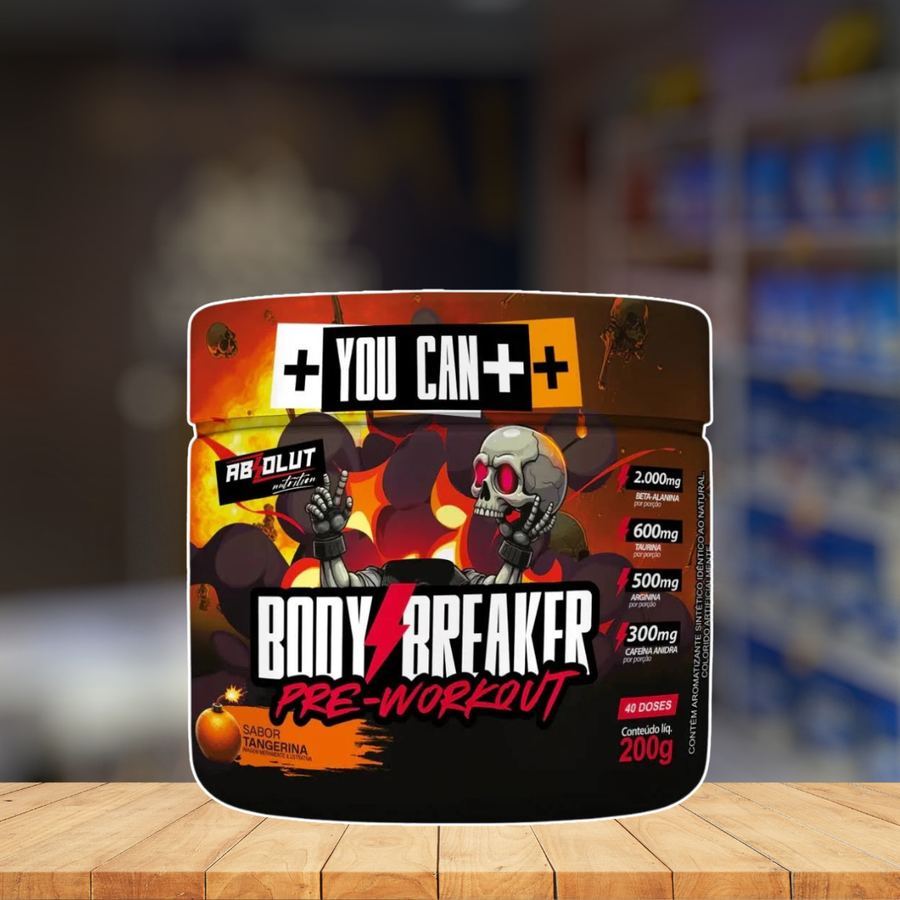 PRE WORKOUT BODY BREAKER TANGERINA 200G ABSOLUT